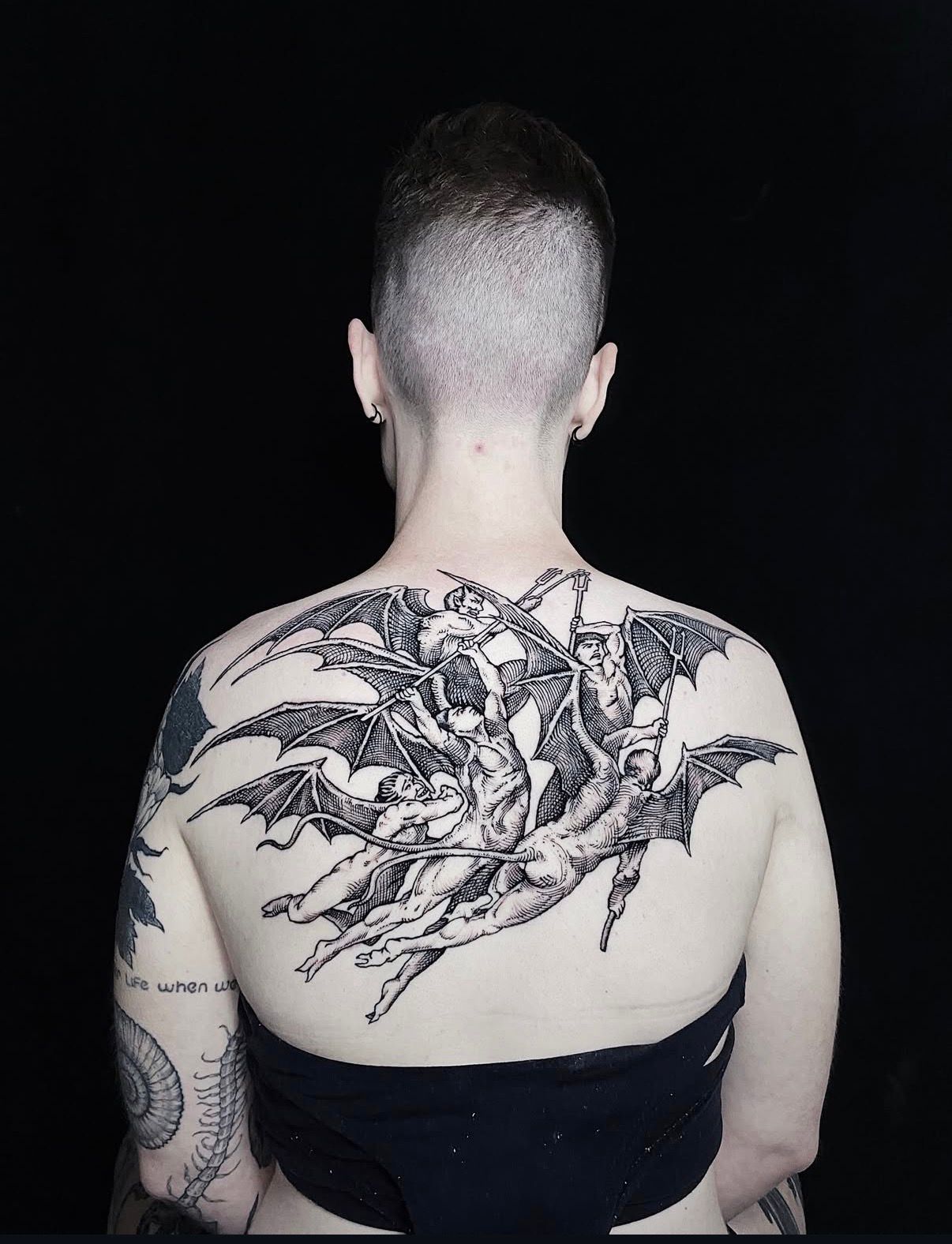 Half Lung Tattoo 3