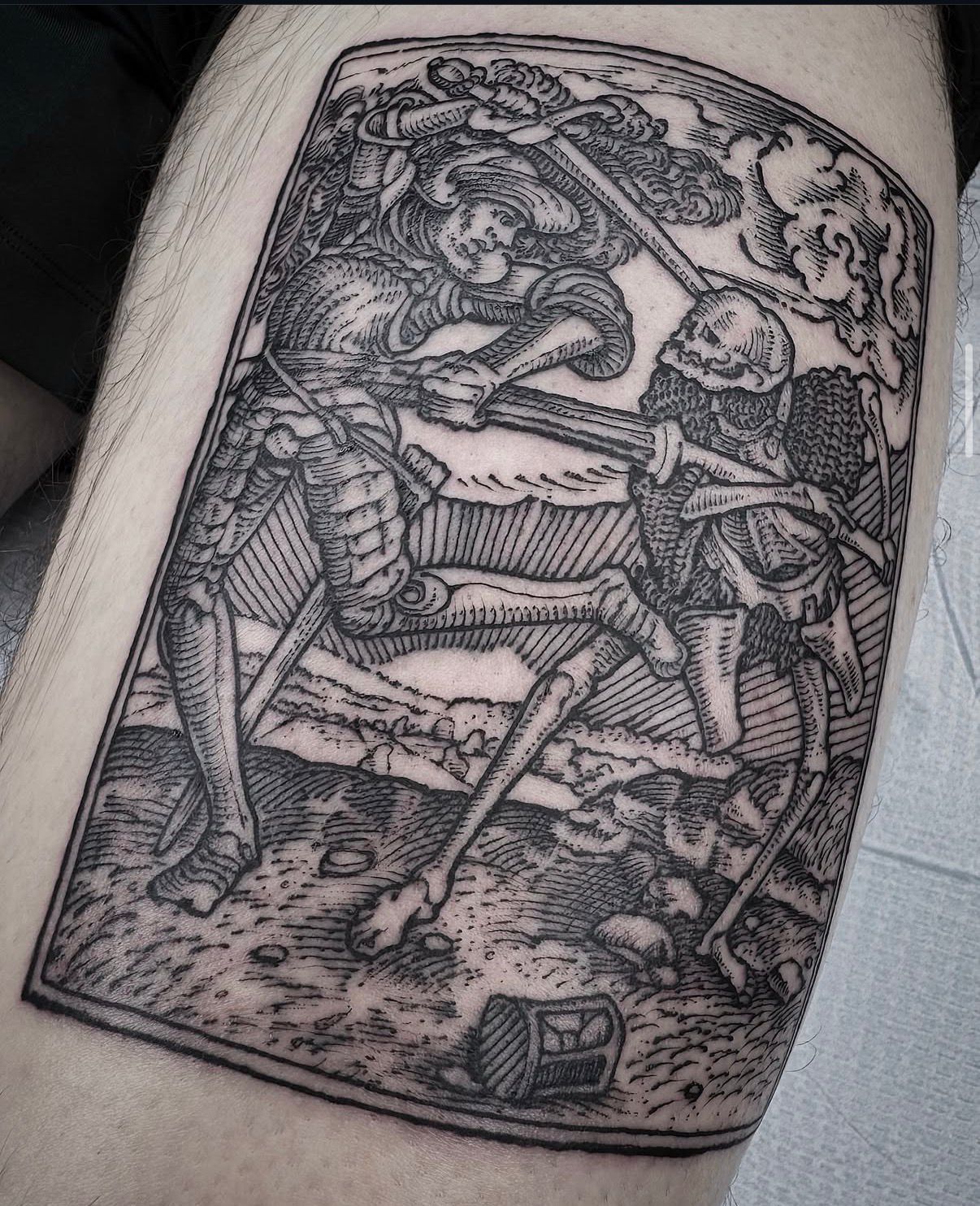 Half Lung Tattoo 4