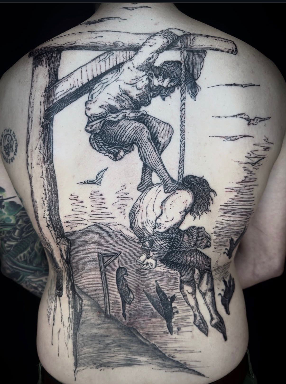 Half Lung Tattoo 5